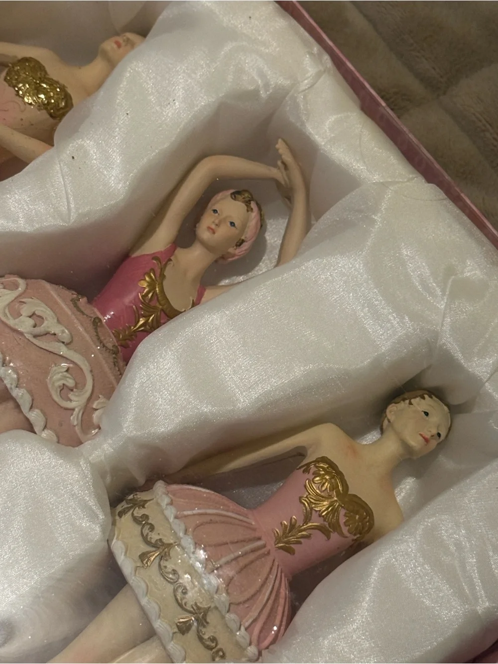 Pink Ballerina Figurine Set - Cupcakes & Cashmere